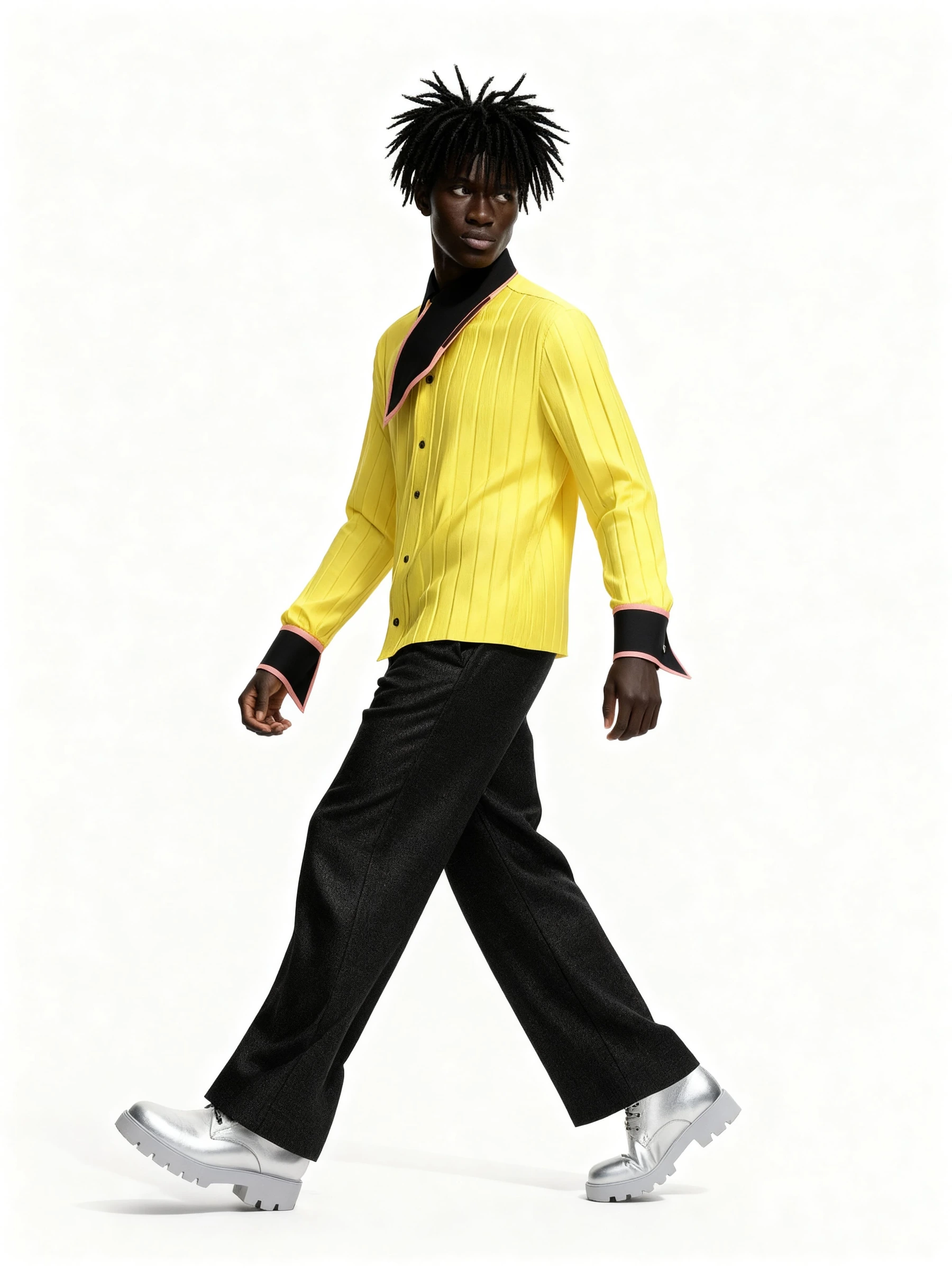 Puñicos collection — fashion design visual exploring formal and street duality